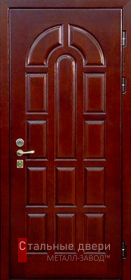 Стальная дверь МДФ №166 с отделкой МДФ ПВХ