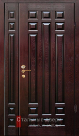 Стальная дверь Парадная дверь №393 с отделкой МДФ ПВХ