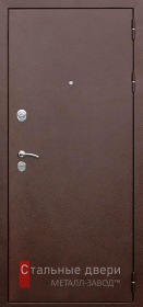 Стальная дверь С зеркалом №72 с отделкой Порошковое напыление
