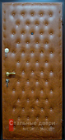 Стальная дверь Винилискожа №33 с отделкой Винилискожа