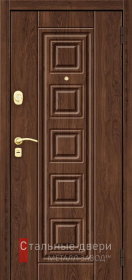 Стальная дверь МДФ №85 с отделкой МДФ ПВХ
