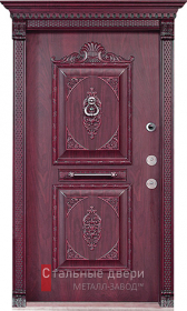 Стальная дверь Парадная дверь №20 с отделкой Массив дуба