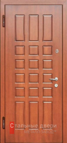 Стальная дверь МДФ №544 с отделкой МДФ ПВХ