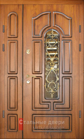 Стальная дверь Парадная дверь №88 с отделкой Массив дуба