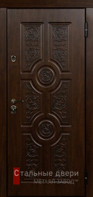Стальная дверь МДФ №24 с отделкой МДФ ПВХ