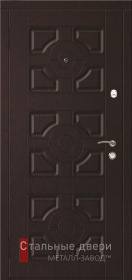 Стальная дверь МДФ №522 с отделкой МДФ ПВХ