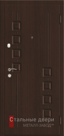 Стальная дверь МДФ №525 с отделкой МДФ ПВХ