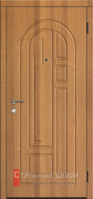 Стальная дверь Дверь в стиле хай-тек с терморазрывом №46 с отделкой МДФ ПВХ