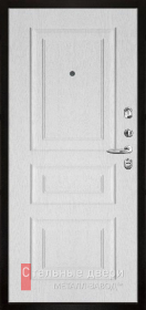 Стальная дверь МДФ №543 с отделкой МДФ ПВХ