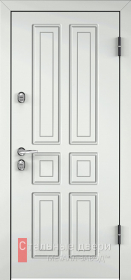 Входные двери МДФ в Балашихе «Белые двери МДФ»