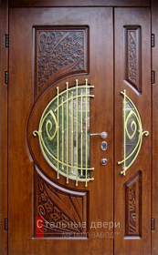 Стальная дверь Парадная дверь №115 с отделкой Массив дуба